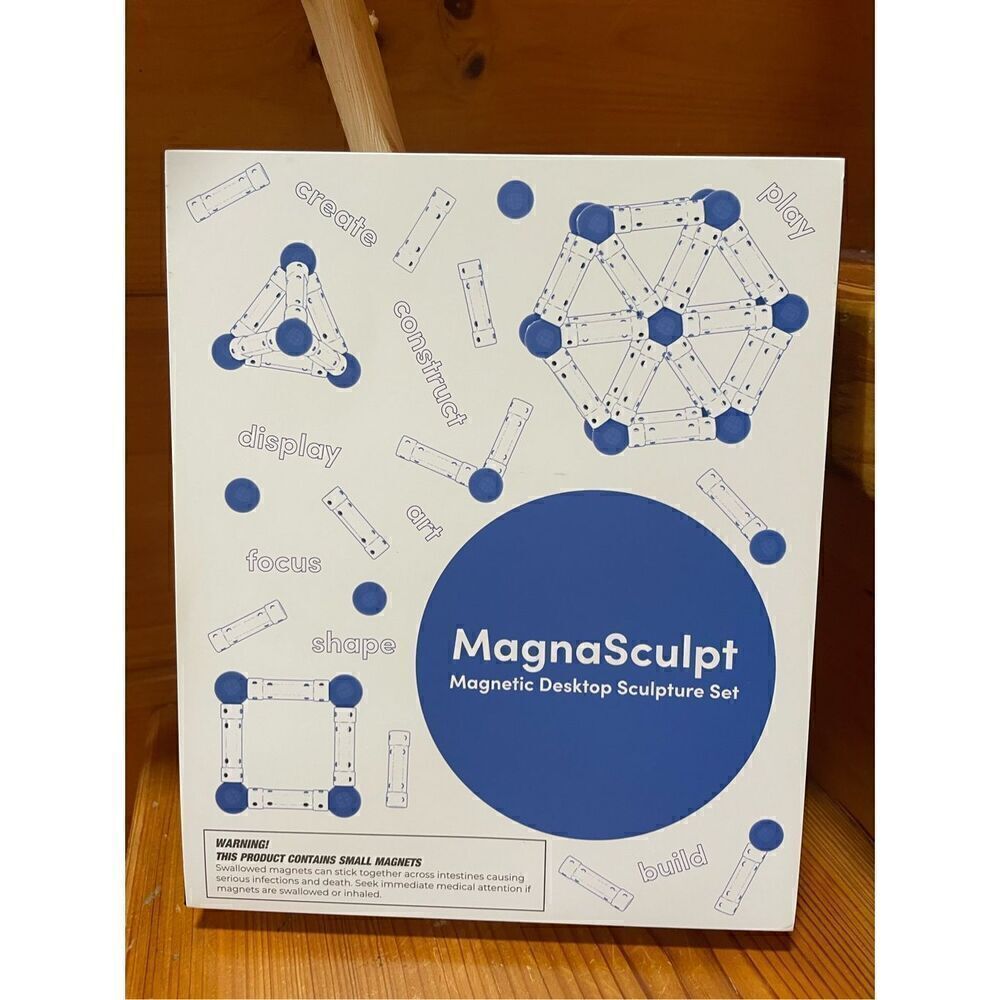 MagnaSculpt: Desktop Magnetic Sculpture Set